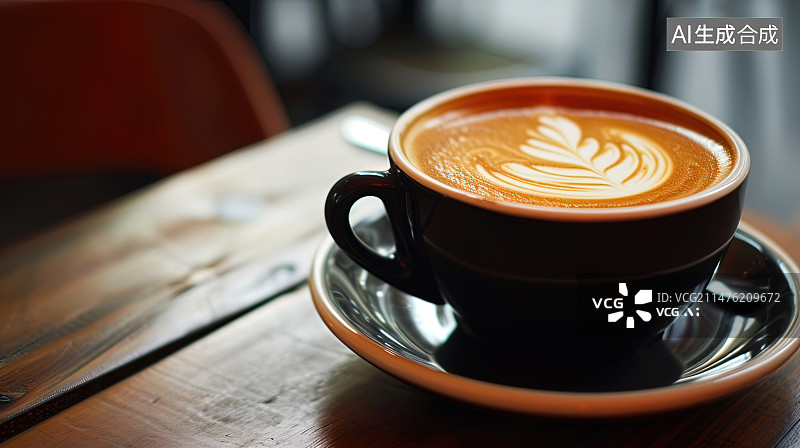 【AI数字艺术】咖啡 写实感图片素材