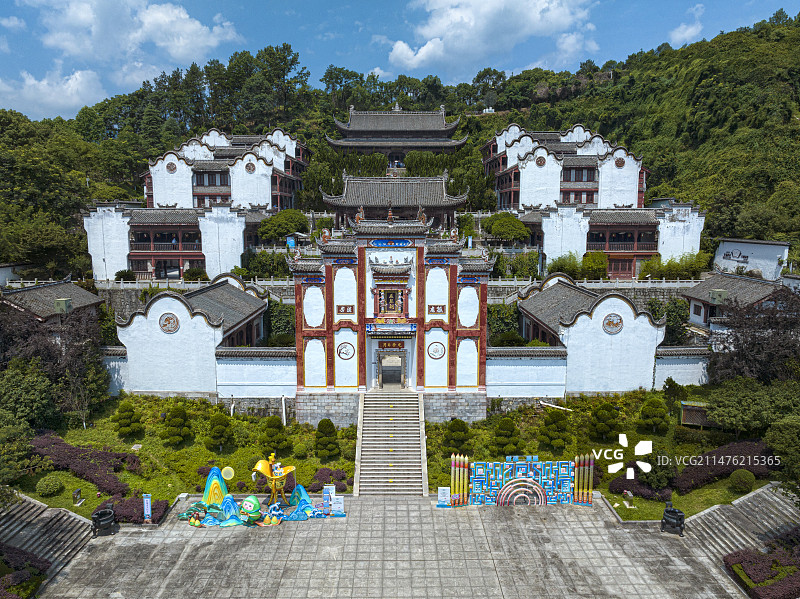 宜昌屈原祠图片素材