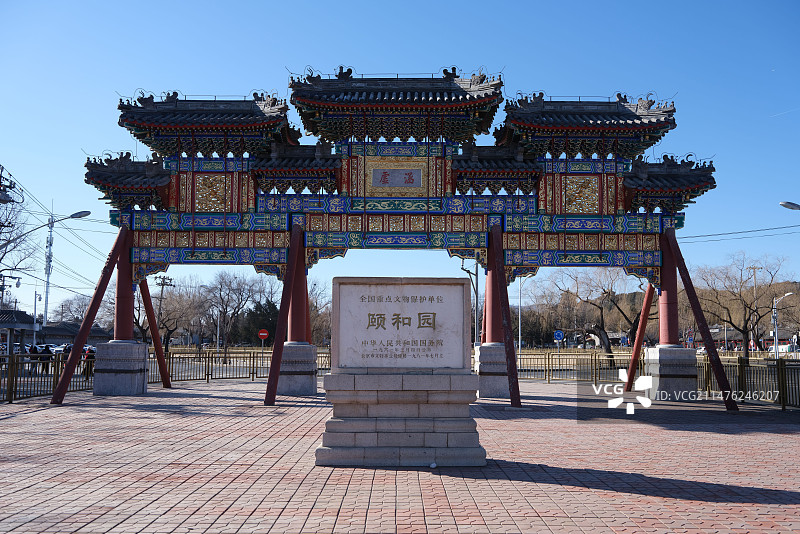 北京颐和园图片素材