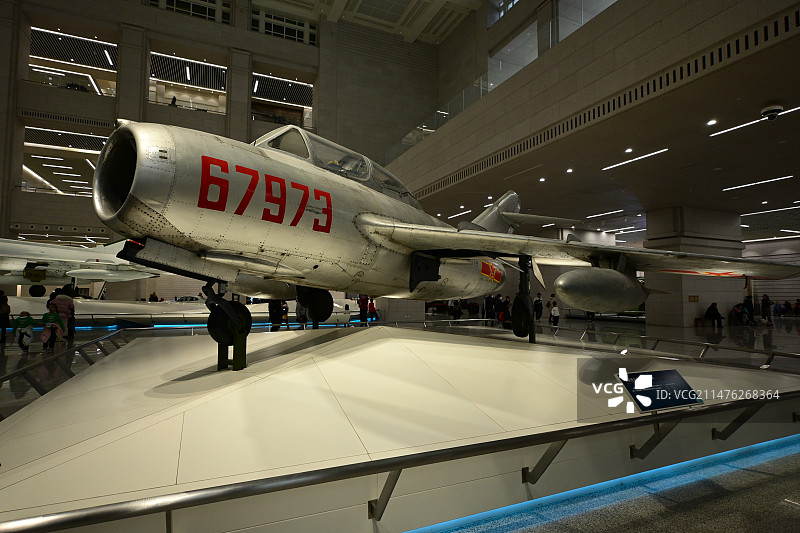 苏联造乌米格15教练机（中国人民革命军事博物馆）图片素材