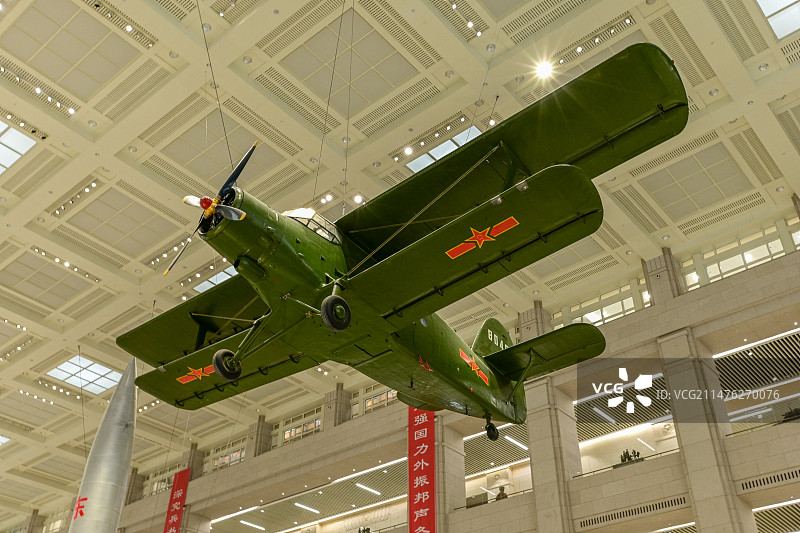 中国造运-5运输机（中国人民革命军事博物馆）图片素材