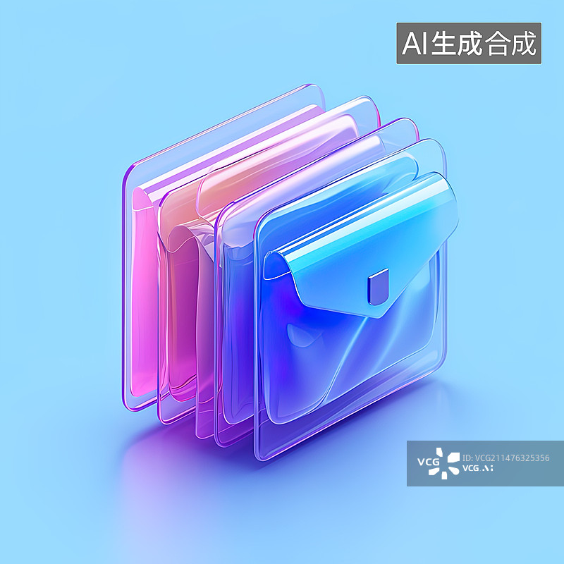【AI数字艺术】文件夹图片素材