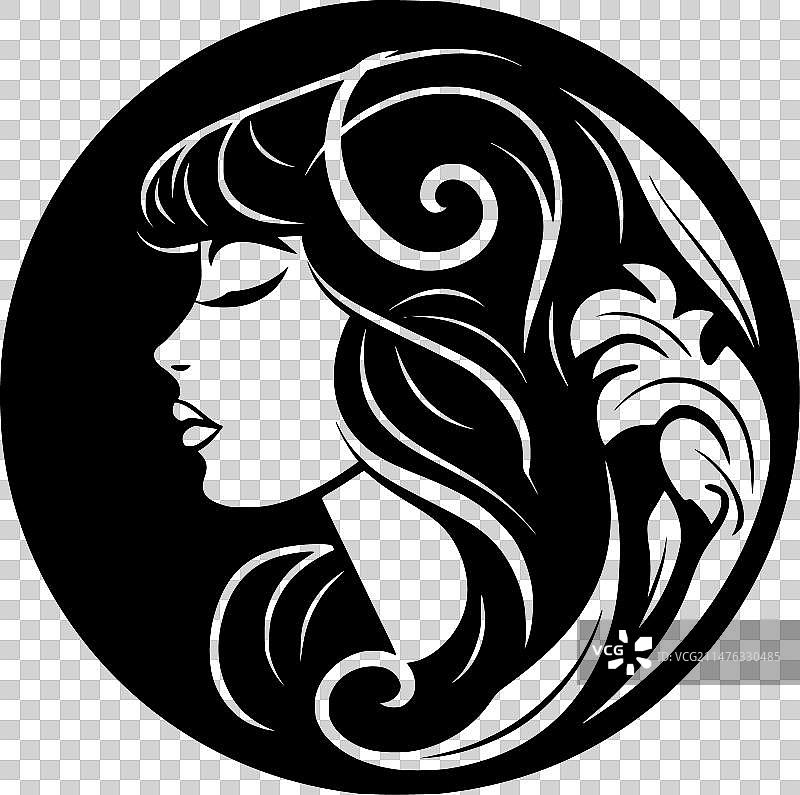 新艺术风格极简扁平logo图片素材