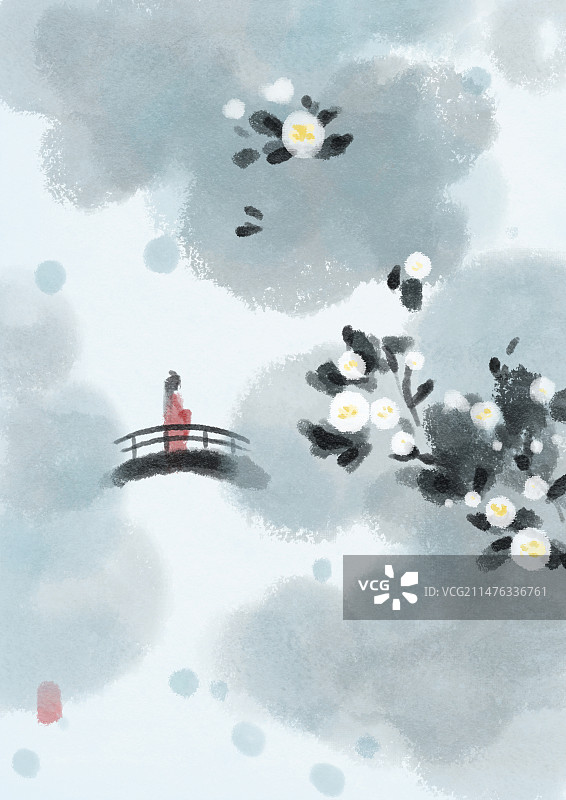 国风插画图片素材