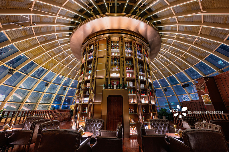 豪华酒店里的酒吧图片素材