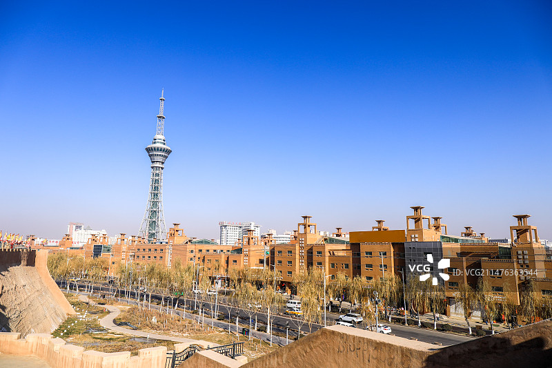 新疆地标建筑图片素材