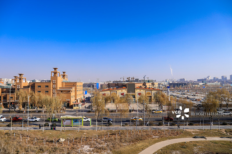 中国最西端的一座城市图片素材