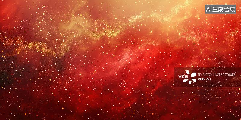 【AI数字艺术】红色背景的全帧拍摄图片素材