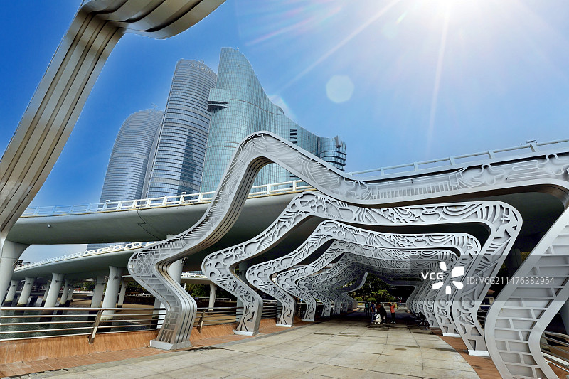 厦门世贸中心图片素材