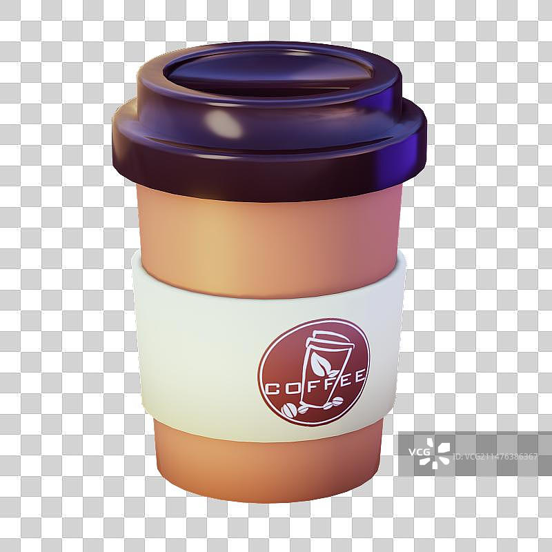 3D咖啡杯图片素材