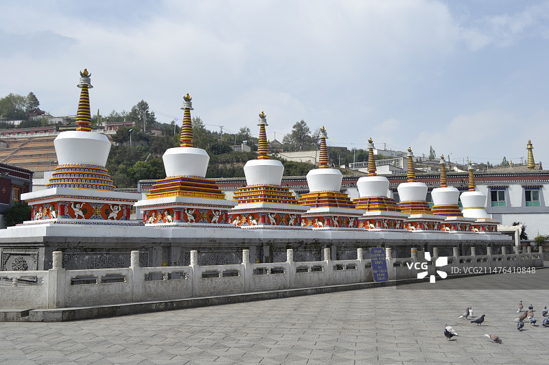 塔尔寺图片素材