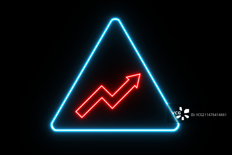 3D黑色背景下的箭头符号特写镜头图片素材