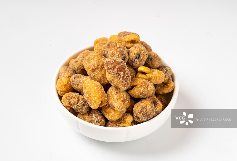 重庆特产怪味胡豆白底图图片素材