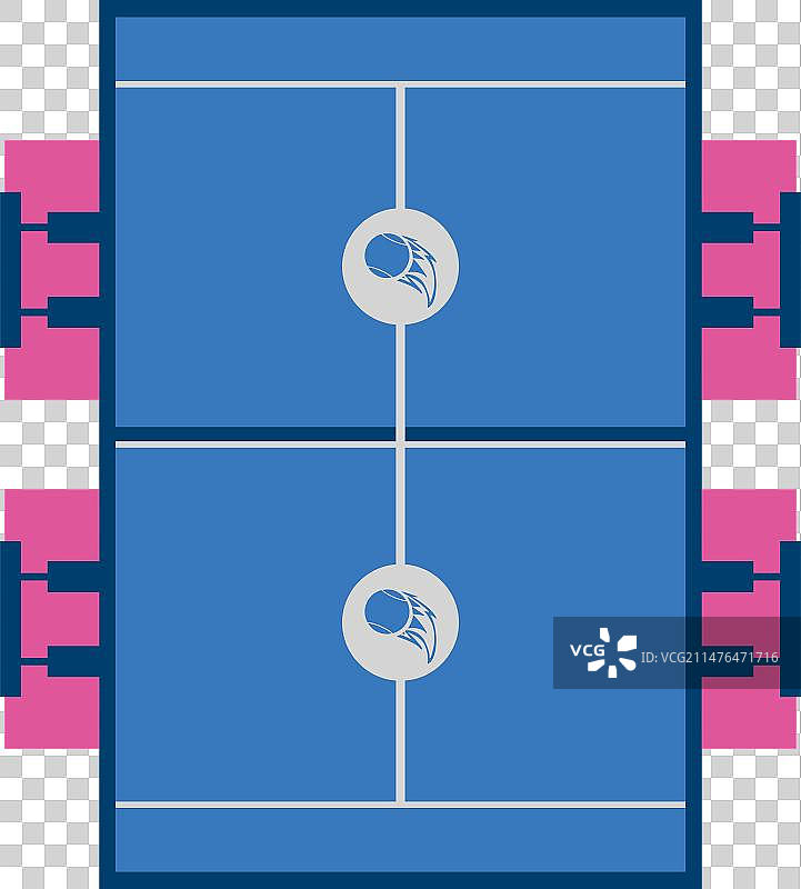 板式网球场图片素材