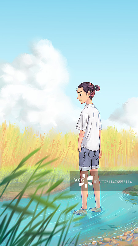 二十四节气芒种图片素材