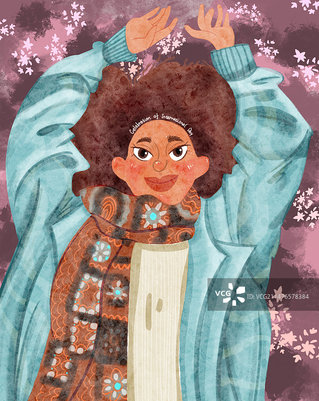 来欢庆国际友好日吧！图片素材