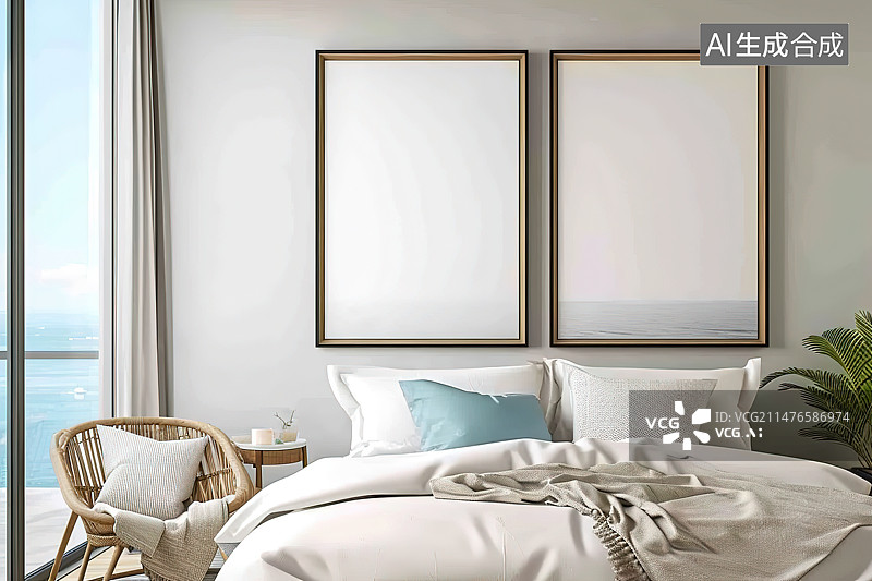 【AI数字艺术】样板房室内家具设计图片素材