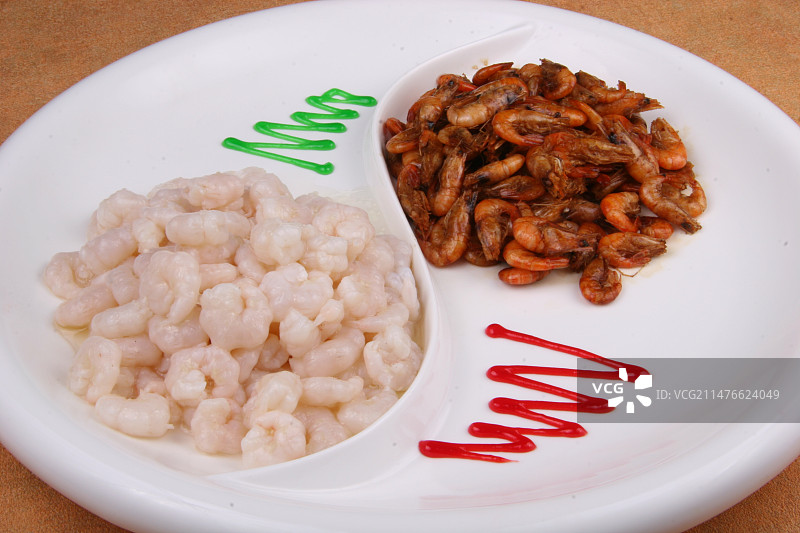 双味虾仁图片素材