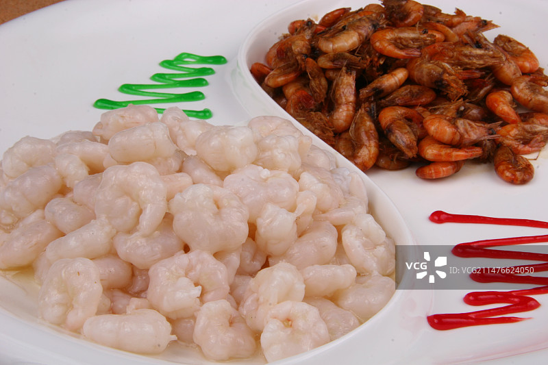 双味虾仁图片素材