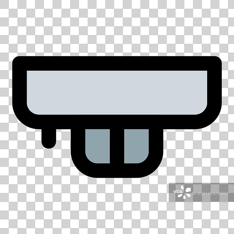 烟雾探测火灾安全警报图片素材