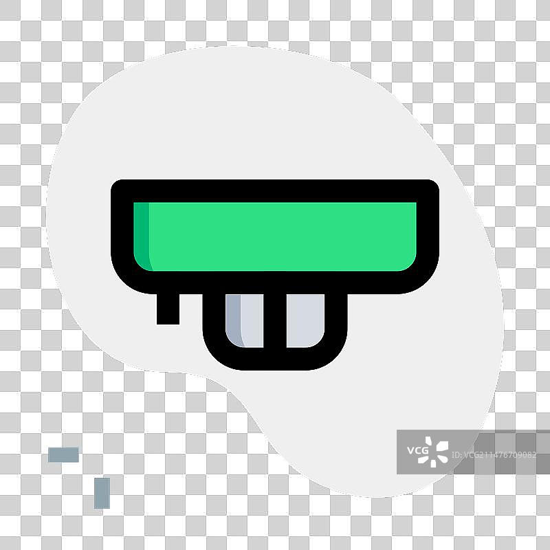 烟雾探测火灾安全警报图片素材