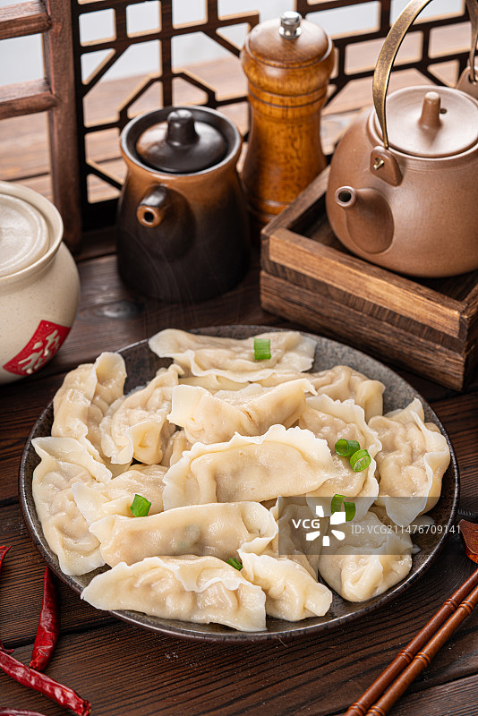 传统美食饺子图片素材