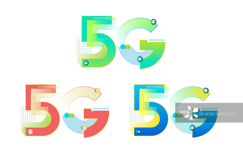 5G字体图片素材
