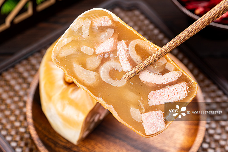 美味好吃的皮冻肚图片素材