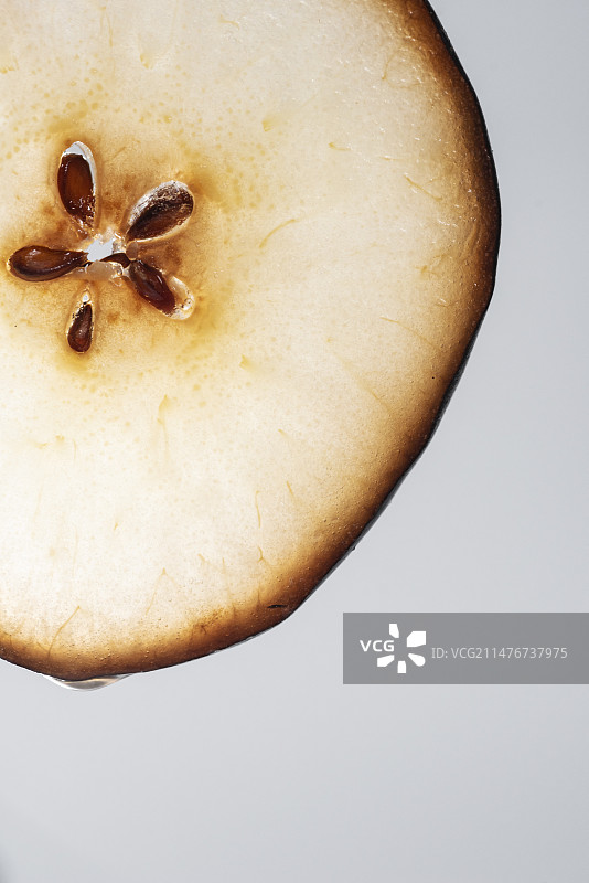 冻梨切片图片素材