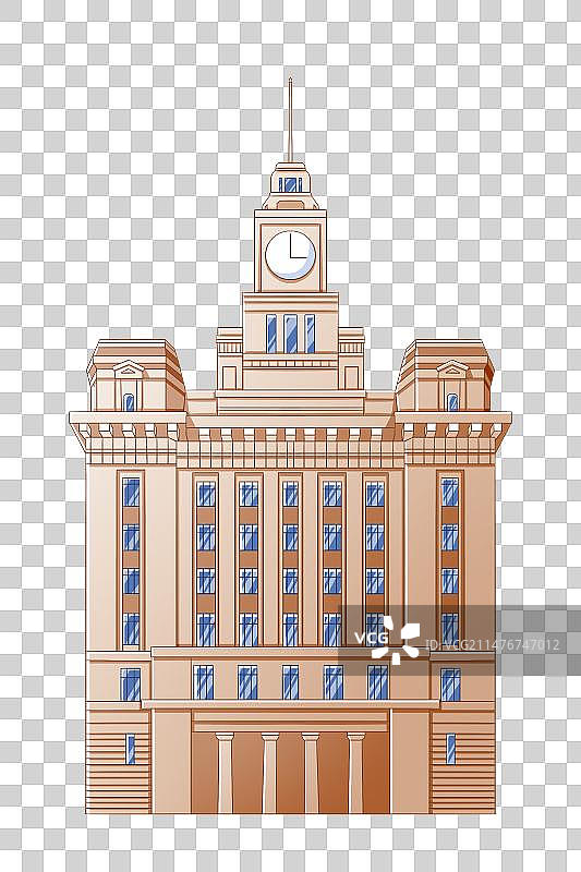 上海海关大楼图片素材