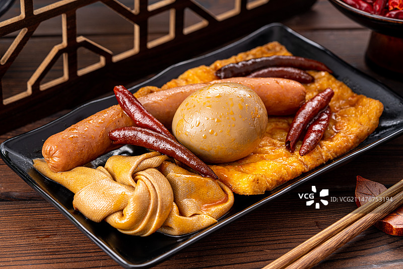 卤味拼盘图片素材