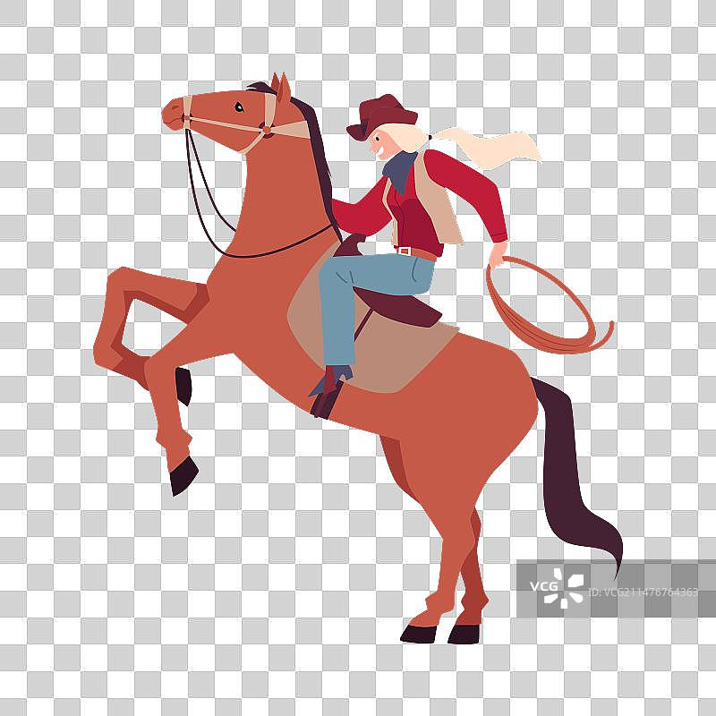 美国西部牛仔竞技表演中的牛仔女郎骑马图片素材