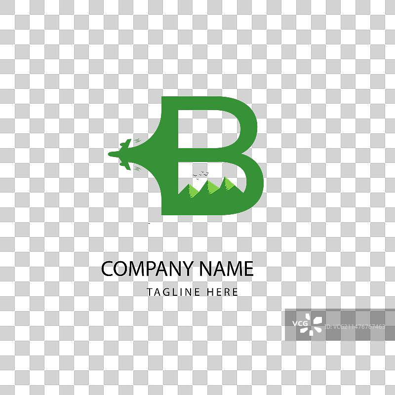 创意旅行社logo设计模板图片素材