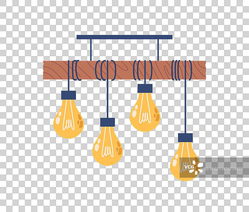 时尚简约现代家居吸顶灯图片素材