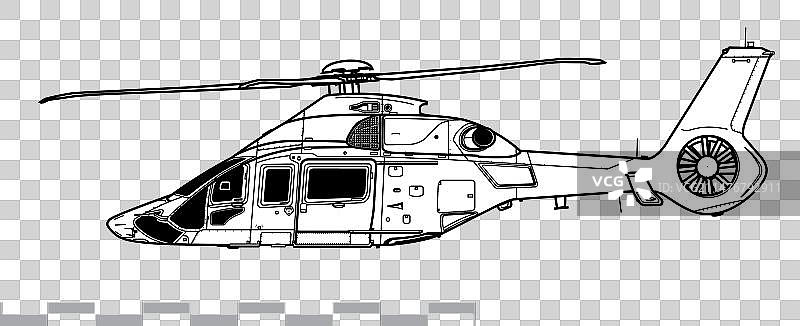 空客直升机H160M图片素材