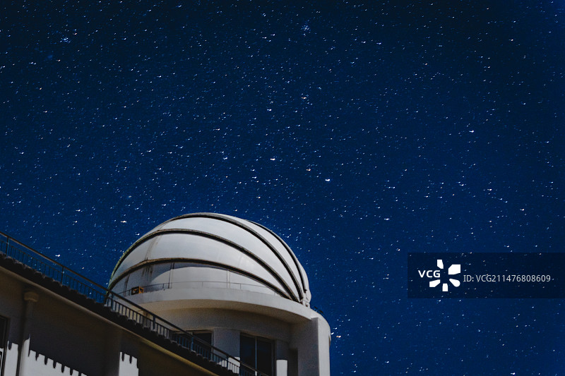 云南丽江天文台的星空图片素材