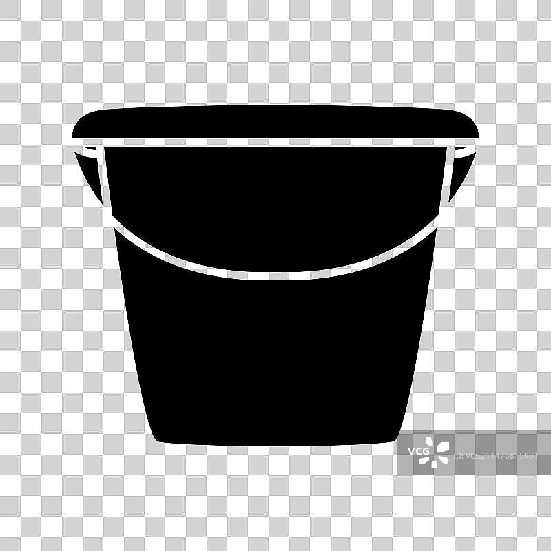 水桶图标Logo图片素材