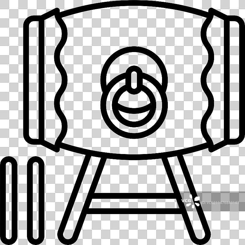 日本打击乐器图标图片素材