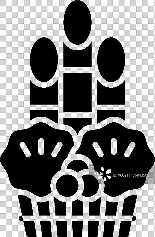 日式装饰图标日本新年图片素材