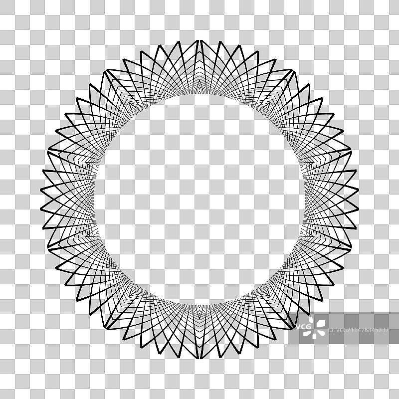 圆形边框图案图片素材