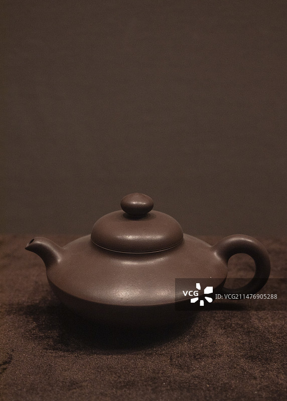 宜兴紫砂壶~合欢壶图片素材