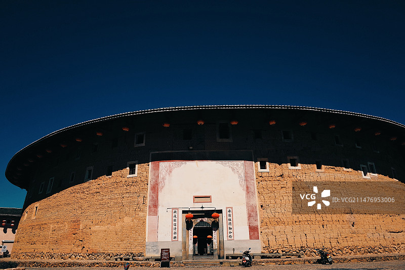 永定土楼承启楼图片素材