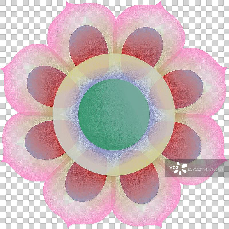 国风吉祥纹样新中式宝相花纹装饰图案传统素雅纹样图片素材