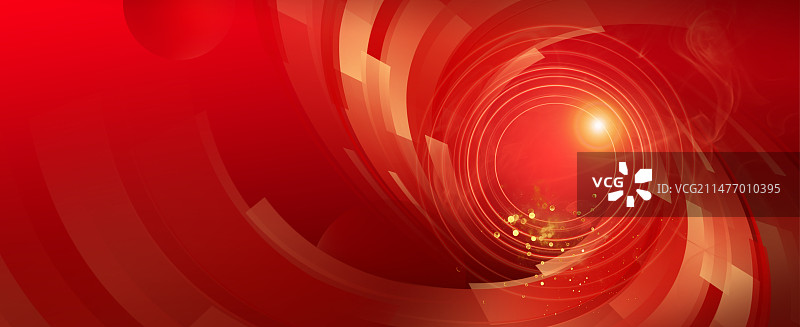 红色光芒科技年会背景发布会会议展板论坛动感线条图片素材