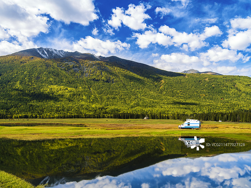 秋——喀纳斯图片素材