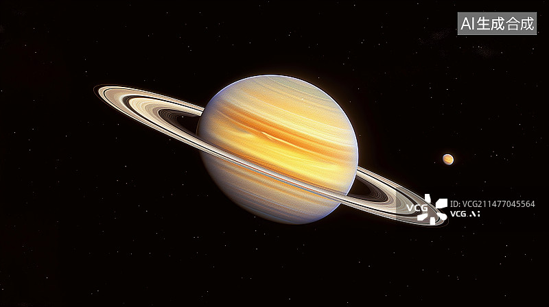 【AI数字艺术】土星AI模型图片素材