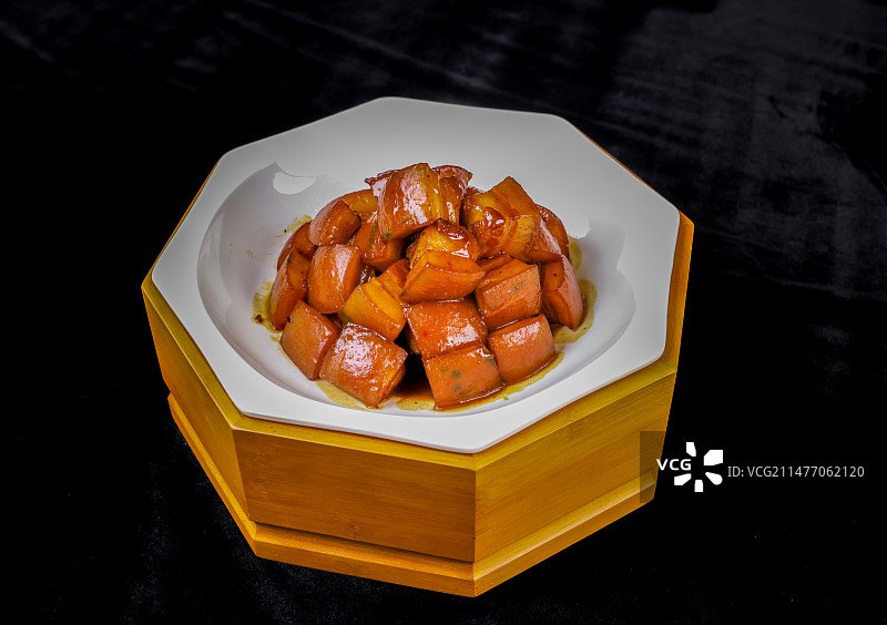 宁都小布红烧肉图片素材