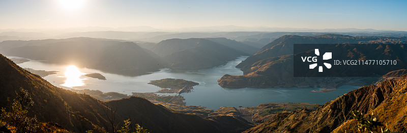 攀枝花金沙江流域图片素材