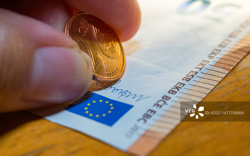 欧元欧洲经济图片素材