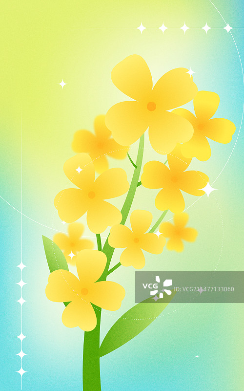 弥散风格传统二十四节气立春壁纸海报模板图片素材